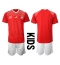 Schweiz Hjemmebanetrøje Børn VM 2022 Kortærmet (+ Korte bukser)