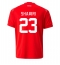 Schweiz Xherdan Shaqiri #23 Hjemmebanetrøje VM 2022 Kortærmet