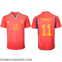 Spanien Ferran Torres #11 Hjemmebanetrøje VM 2022 Kortærmet