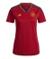 Spanien Hjemmebanetrøje Dame VM 2022 Kortærmet