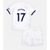 Tottenham Hotspur Cristian Romero #17 Hjemmebanetrøje Børn 2023-24 Kortærmet (+ Korte bukser)