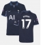 Tottenham Hotspur Cristian Romero #17 Udebanetrøje 2023-24 Kortærmet