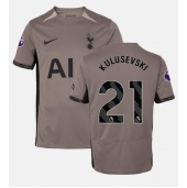 Tottenham Hotspur Dejan Kulusevski #21 Tredjetrøje 2023-24 Kortærmet