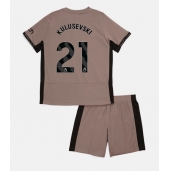 Tottenham Hotspur Dejan Kulusevski #21 Tredjetrøje Børn 2023-24 Kortærmet (+ Korte bukser)