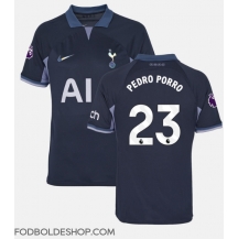Tottenham Hotspur Pedro Porro #23 Udebanetrøje 2023-24 Kortærmet