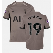 Tottenham Hotspur Ryan Sessegnon #19 Tredjetrøje 2023-24 Kortærmet