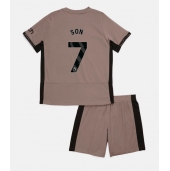 Tottenham Hotspur Son Heung-min #7 Tredjetrøje Børn 2023-24 Kortærmet (+ Korte bukser)