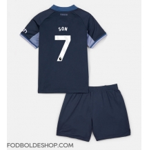 Tottenham Hotspur Son Heung-min #7 Udebanetrøje Børn 2023-24 Kortærmet (+ Korte bukser)