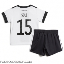 Tyskland Niklas Sule #15 Hjemmebanetrøje Børn VM 2022 Kortærmet (+ Korte bukser)