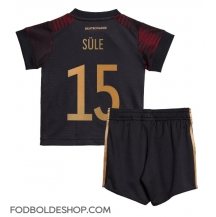 Tyskland Niklas Sule #15 Udebanetrøje Børn VM 2022 Kortærmet (+ Korte bukser)