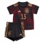 Tyskland Thomas Muller #13 Udebanetrøje Børn VM 2022 Kortærmet (+ Korte bukser)