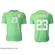 Uruguay Sergio Rochet #23 Målmand Hjemmebanetrøje VM 2022 Kortærmet