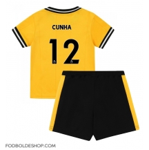 Wolves Matheus Cunha #12 Hjemmebanetrøje Børn 2023-24 Kortærmet (+ Korte bukser)